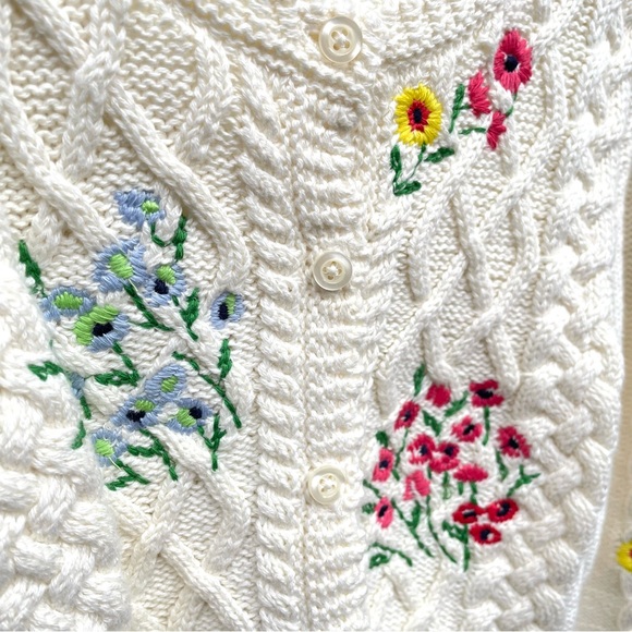 Baby gap 18-24m floral sweater cardigan for Easter spring and summer - Picture 2 of 4